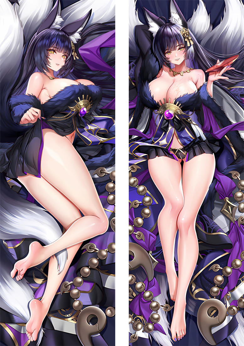 Azur Lane IJN Musashi Anime Dakimakura Body Pillow Cover