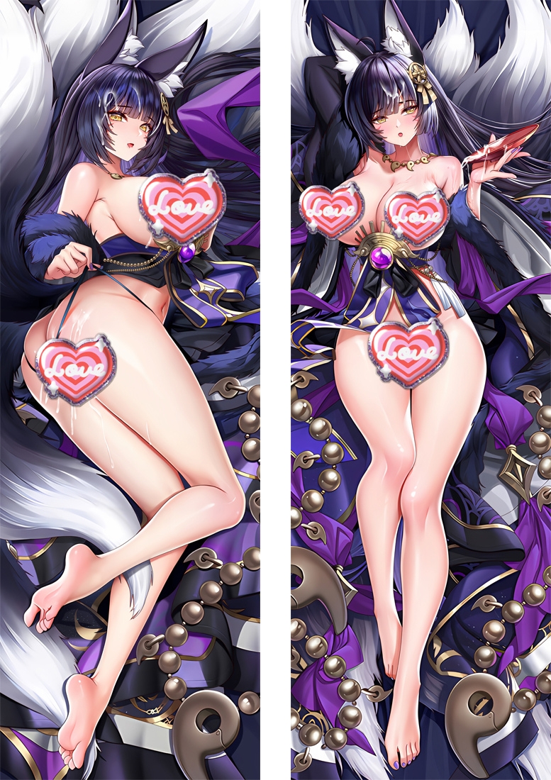 Azur Lane IJN Musashi Anime Dakimakura Body Pillow Cover