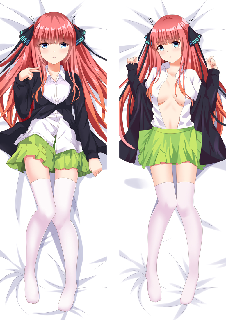 The Quintessential Quintuplets Nakano Nino Anime Dakimakura Pillow Cover