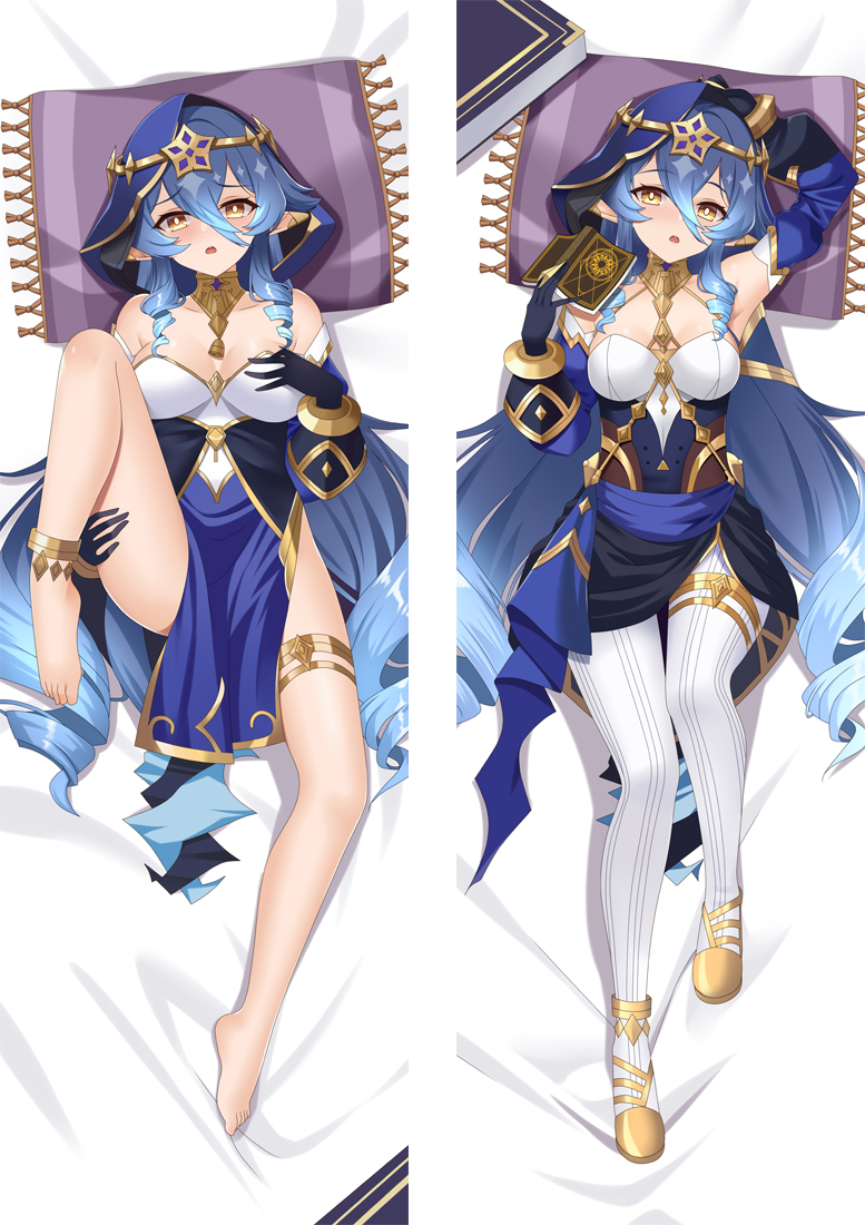 Genshin Impact Layla Anime Dakimakura Body Pillow Cover