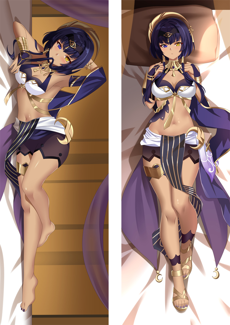 Genshin Impact Candace Anime Dakimakura Body Pillow Cover