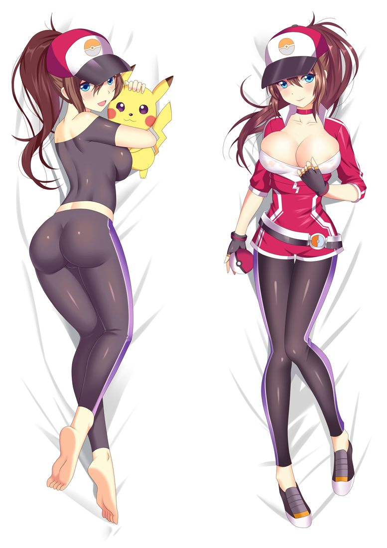 Pokemon Go Team Leader Valor Anime Dakimakura Body Pillow Cover