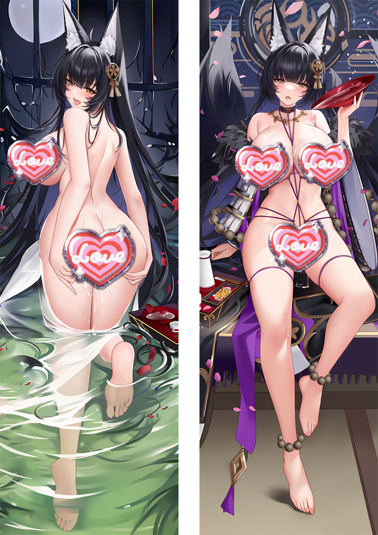 Azur Lane IJN Musashi Anime Dakimakura Body Pillow Cover