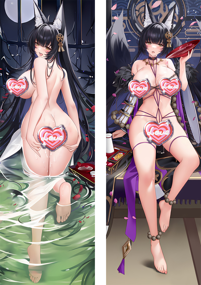 Azur Lane IJN Musashi Anime Dakimakura Body Pillow Cover
