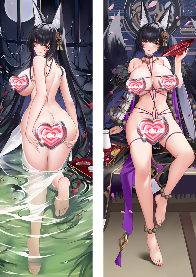 Azur Lane IJN Musashi Anime Dakimakura Body Pillow Cover