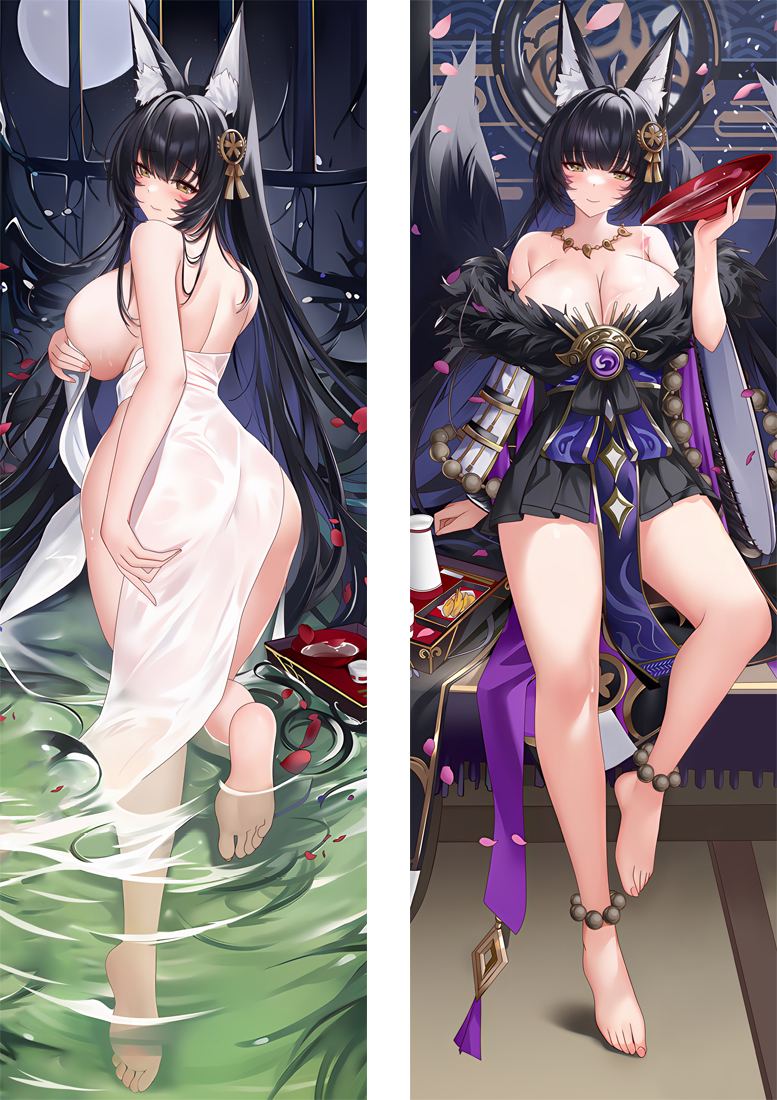 Azur Lane IJN Musashi Anime Dakimakura Body Pillow Cover