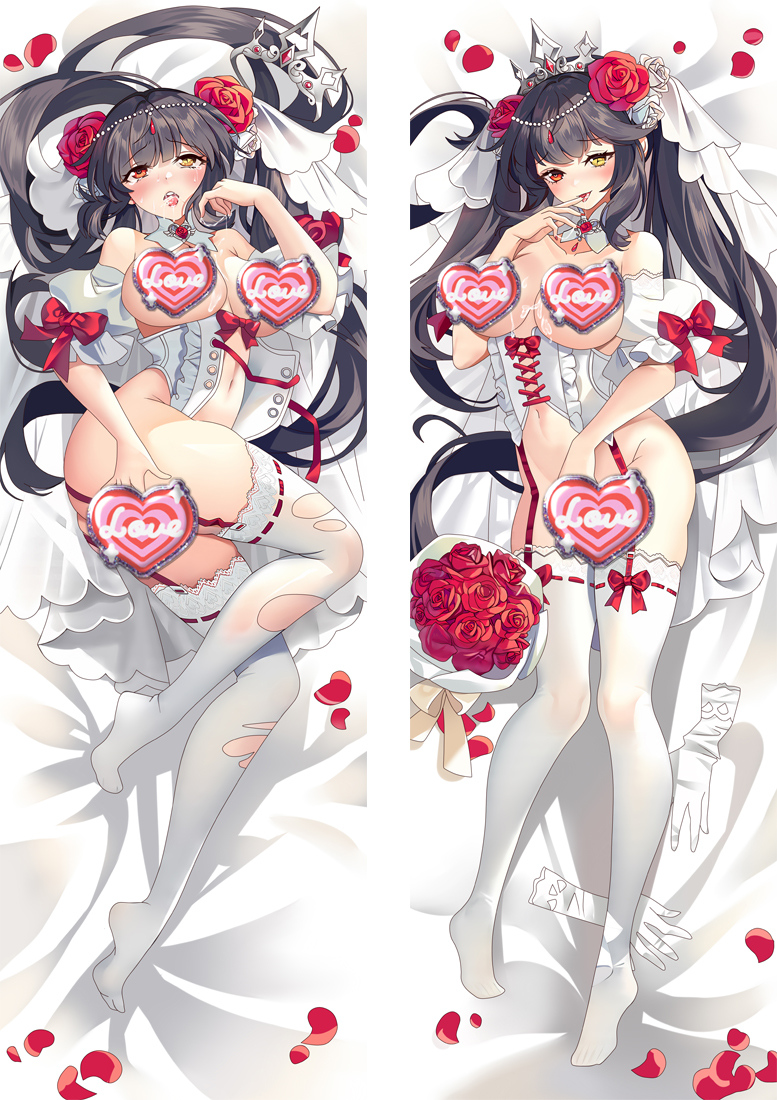 Date A Live Tokisaki Kurumi Anime Dakimakura Body Pillow Cover