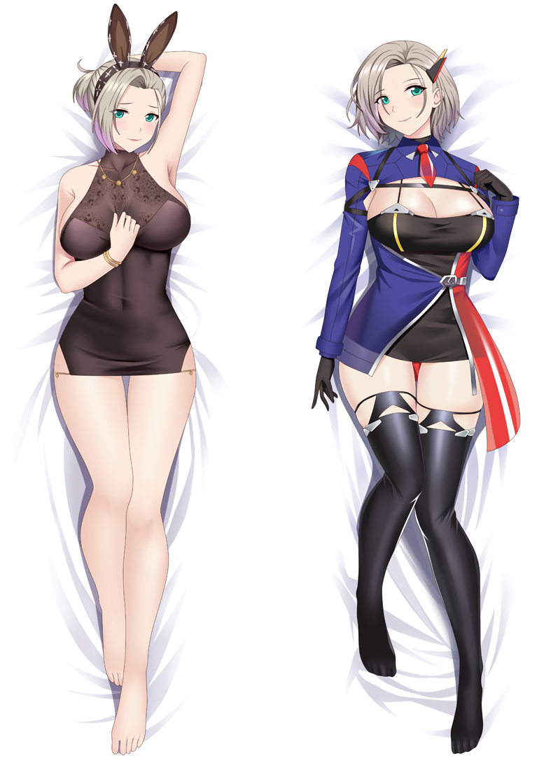 Azur Lane USS New Orleans Anime Dakimakura Body Pillow Cover