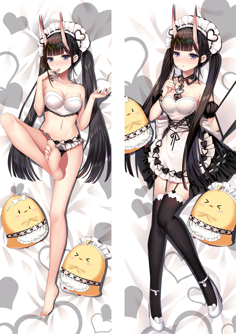 Azur Lane IJN Noshiro Anime Dakimakura Body Pillow Cover H4175-A