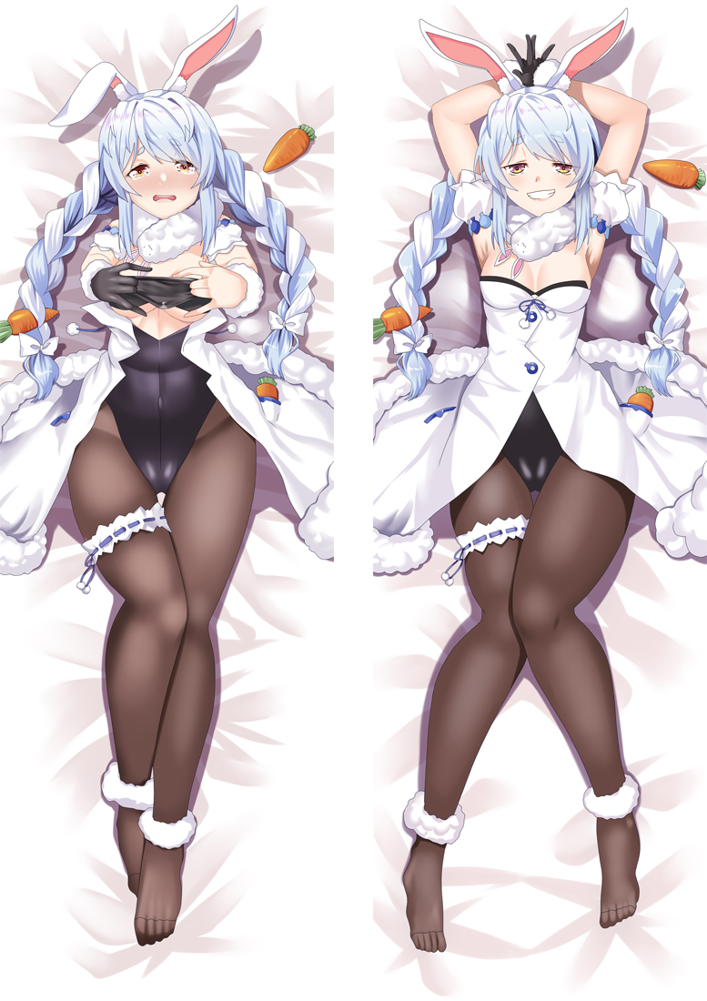Virtual Youtuber Usada Pekora Anime Dakimakura Body Pillow Cover