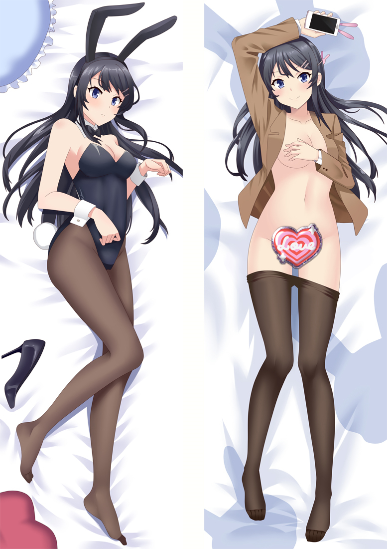 Rascal Does Not Dream of Bunny Girl Senpai Anime Dakimakura Body Pillow Cover