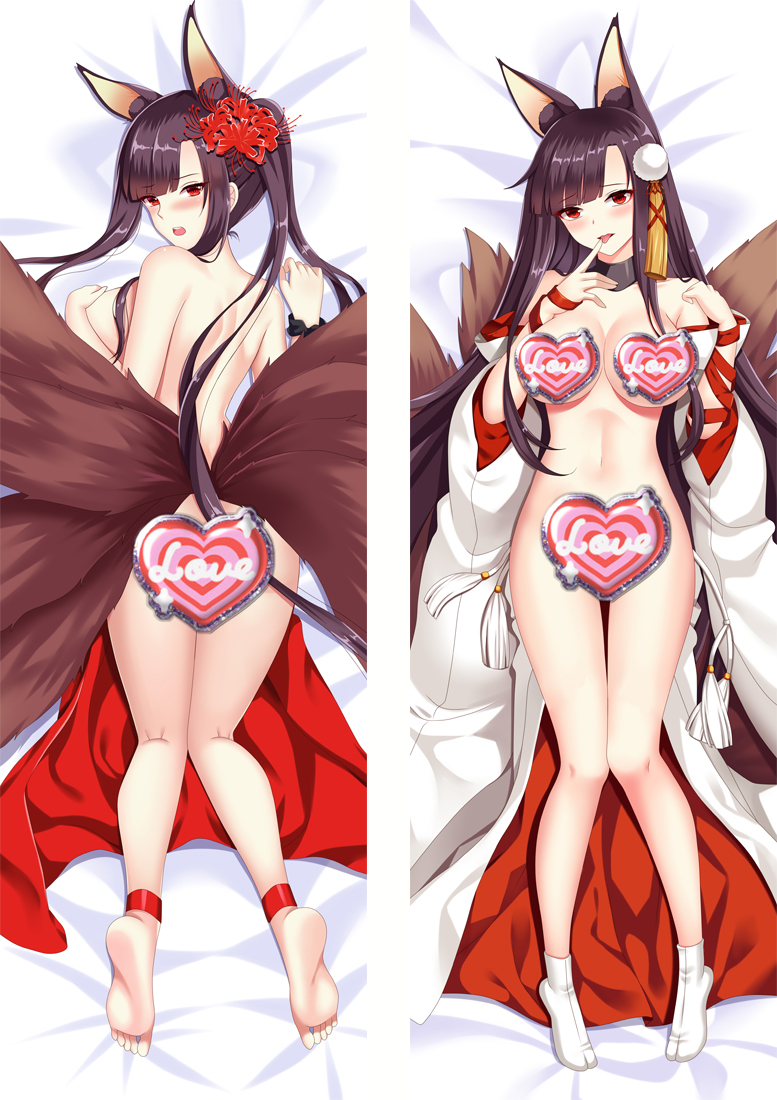Azur Lane Akagi Anime Dakimakura Body Pillow Cover