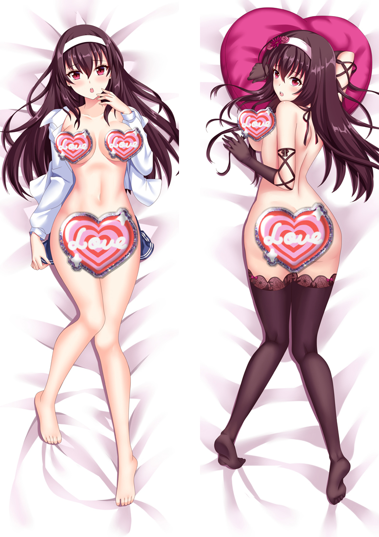 Saekano: How to Raise a Boring Girlfriend Utaha Kasumigaoka Anime Dakimakura Body Pillow Cover
