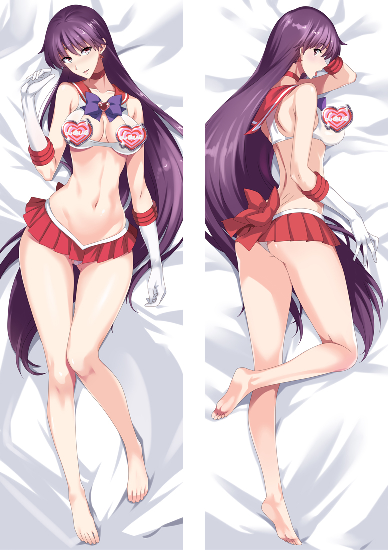 Sailor Moon Sailor Mars Anime Dakimakura Body Pillow Cover