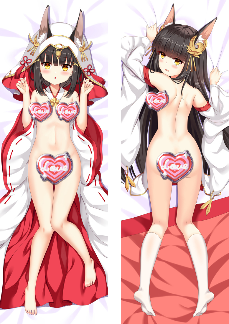 Azur Lane Nagato Anime Dakimakura Body Pillow Cover