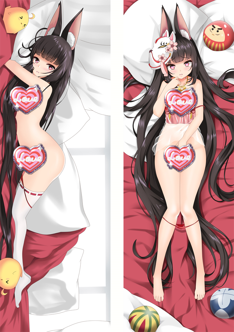 Azur Lane Akagi Anime Dakimakura Pillow Cover