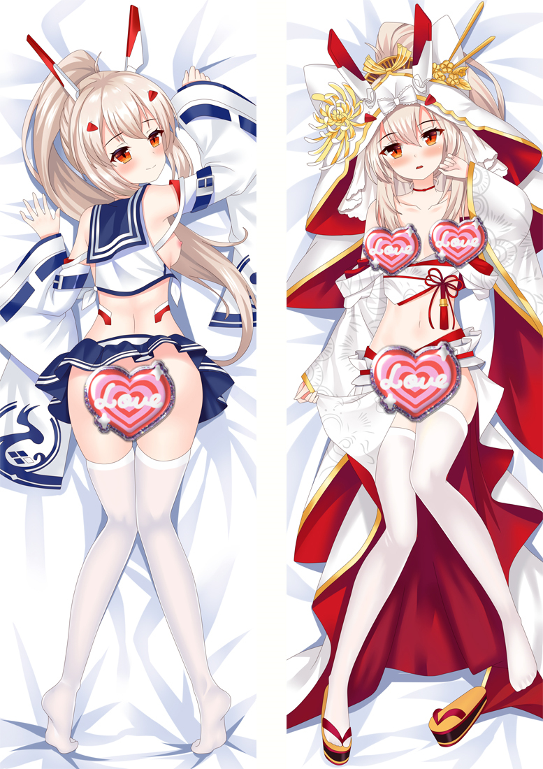 Azur Lane Ayanami Anime Dakimakura Body Pillow Cover