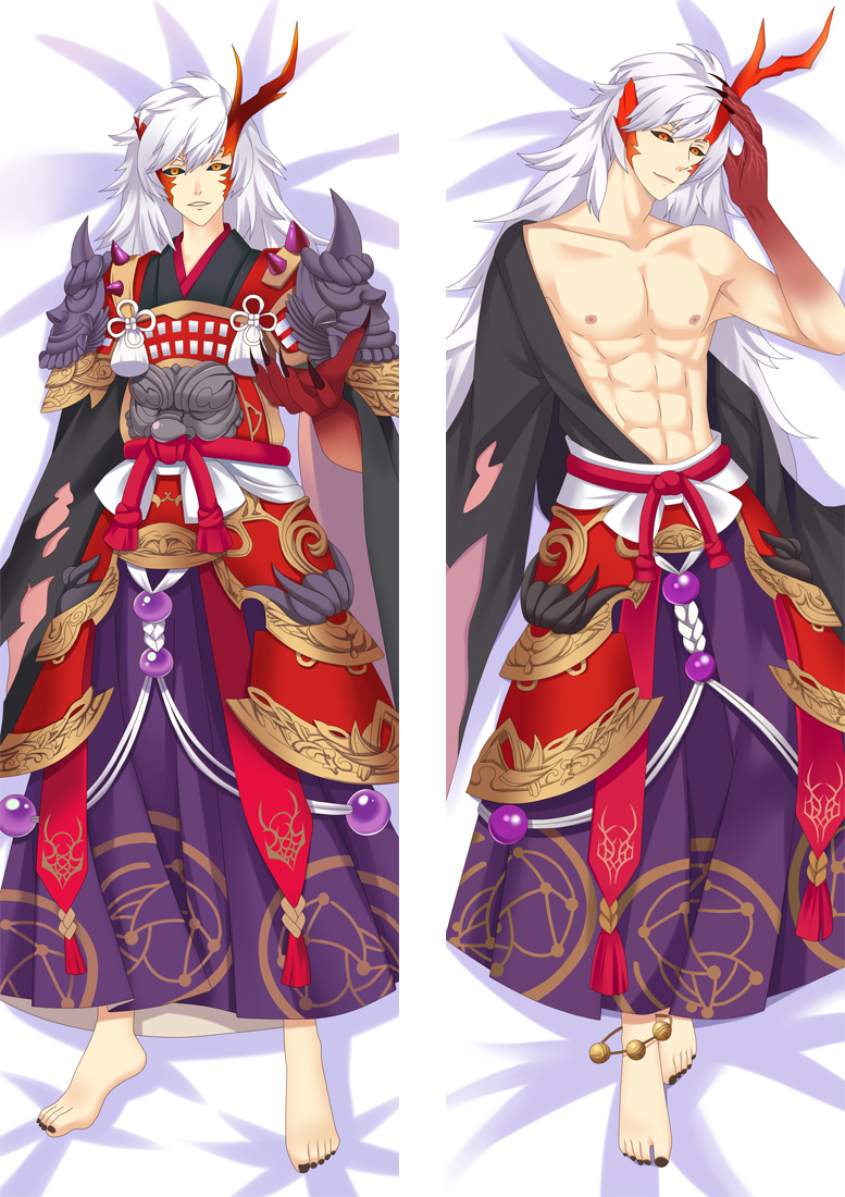 Onmyoji Ibaraki-douji Anime Dakimakura Body Pillow Cover
