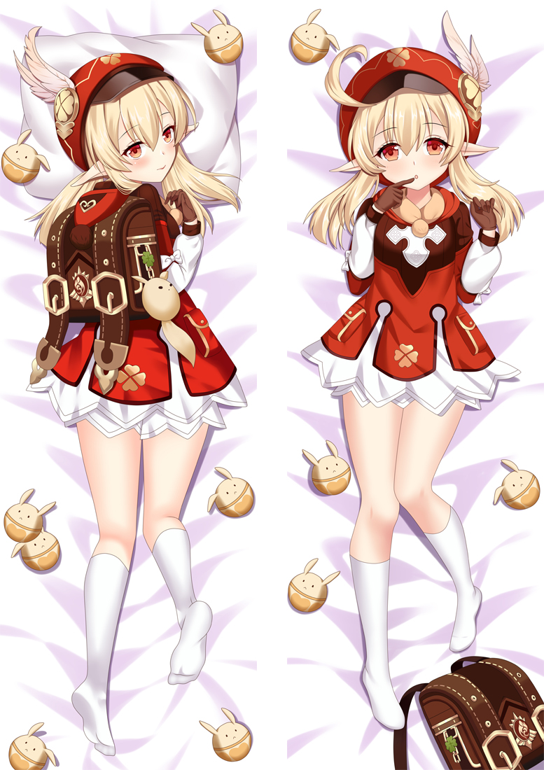 Genshin Impact Klee Anime Dakimakura Body Pillow Cover