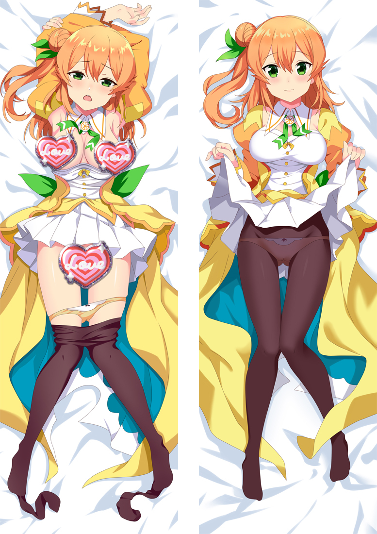 The Demon Girl Next Door Hinatsuki Mikan Anime Dakimakura Pillow Cover