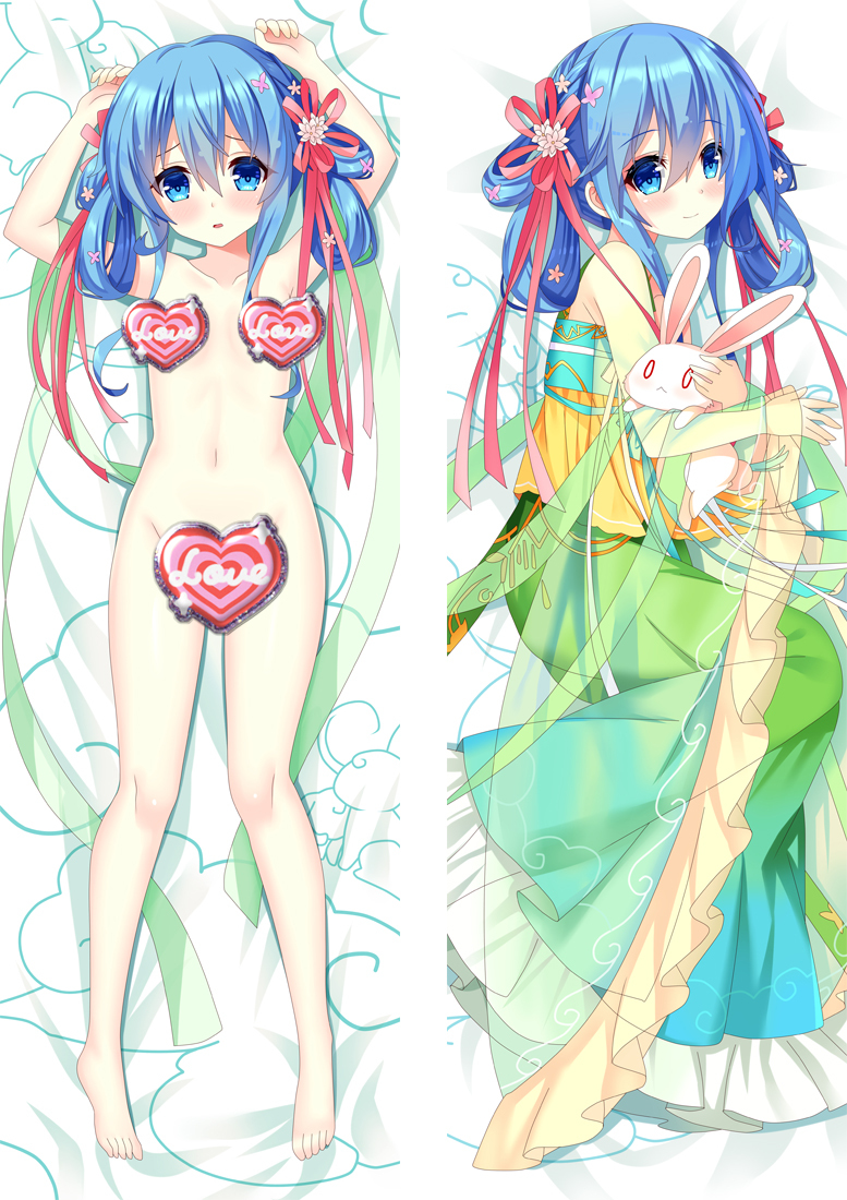 Date A Live Himekawa Yoshino Anime Dakimakura Body Pillow Cover H3903-B
