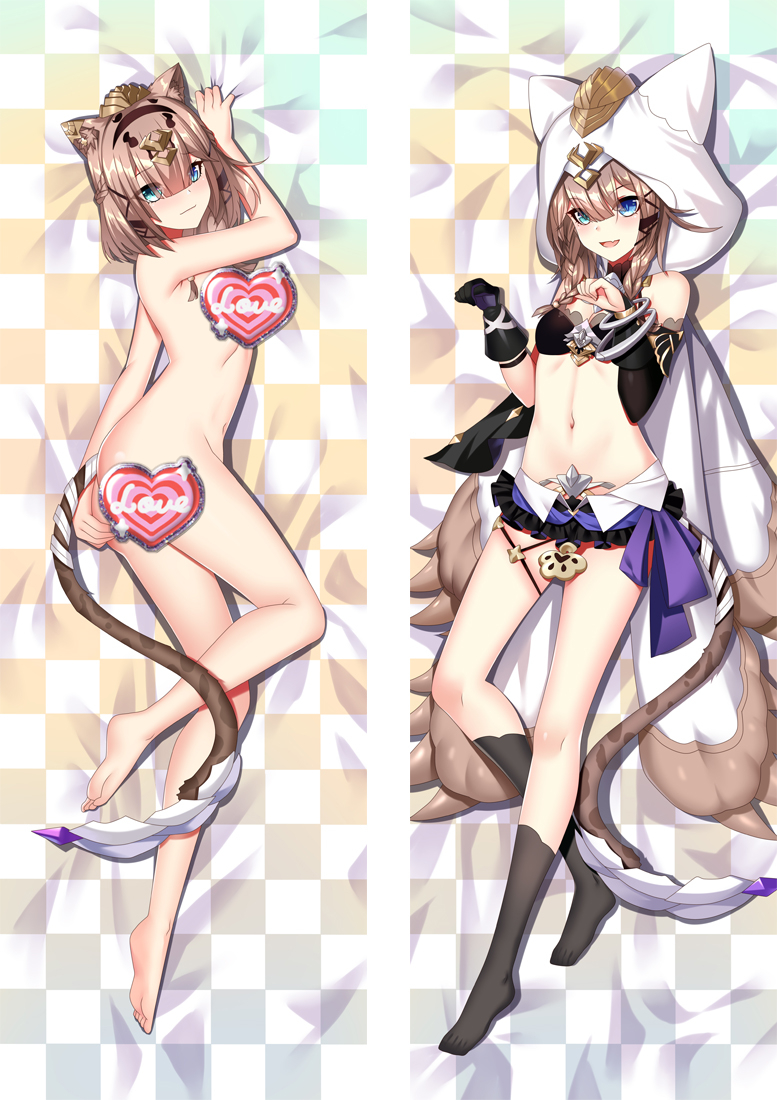 Honkai Impact 3rd Pardofelis Anime Dakimakura Body Pillow Cover H4190-B
