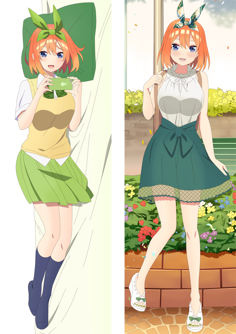 The Quintessential Quintuplets Nakano Yotsuba Anime Dakimakura Body Pillow Cover