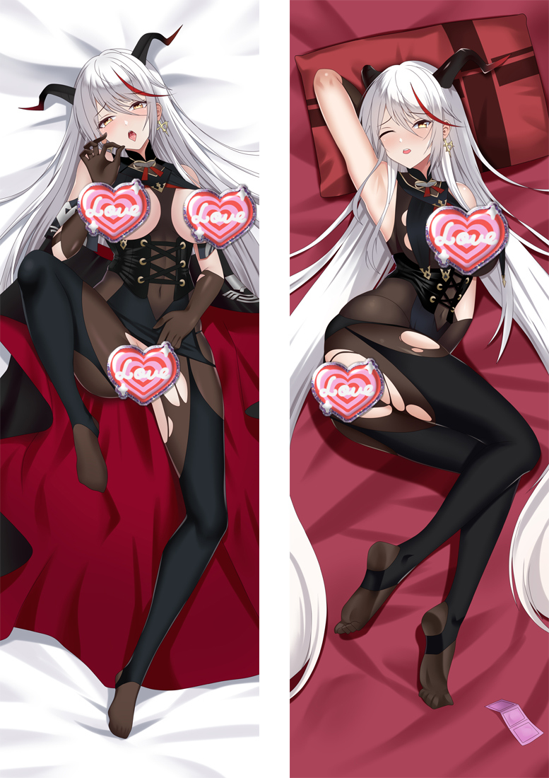 Azur Lane KMS Agir Anime Dakimakura Body Pillow Cover