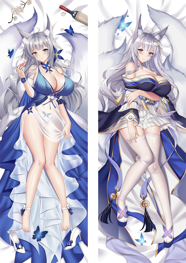 Azur Lane Shinano Anime Dakimakura Body Pillow Cover
