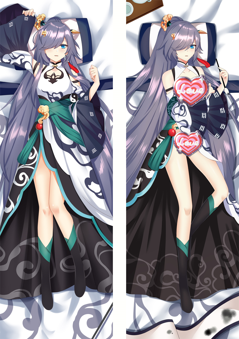 Honkai Impact 3rd Fuka Anime Dakimakura Body Pillow Cover H4039-B