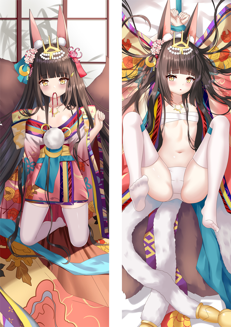 Azur Lane Akagi Anime Dakimakura Body Pillow Cover