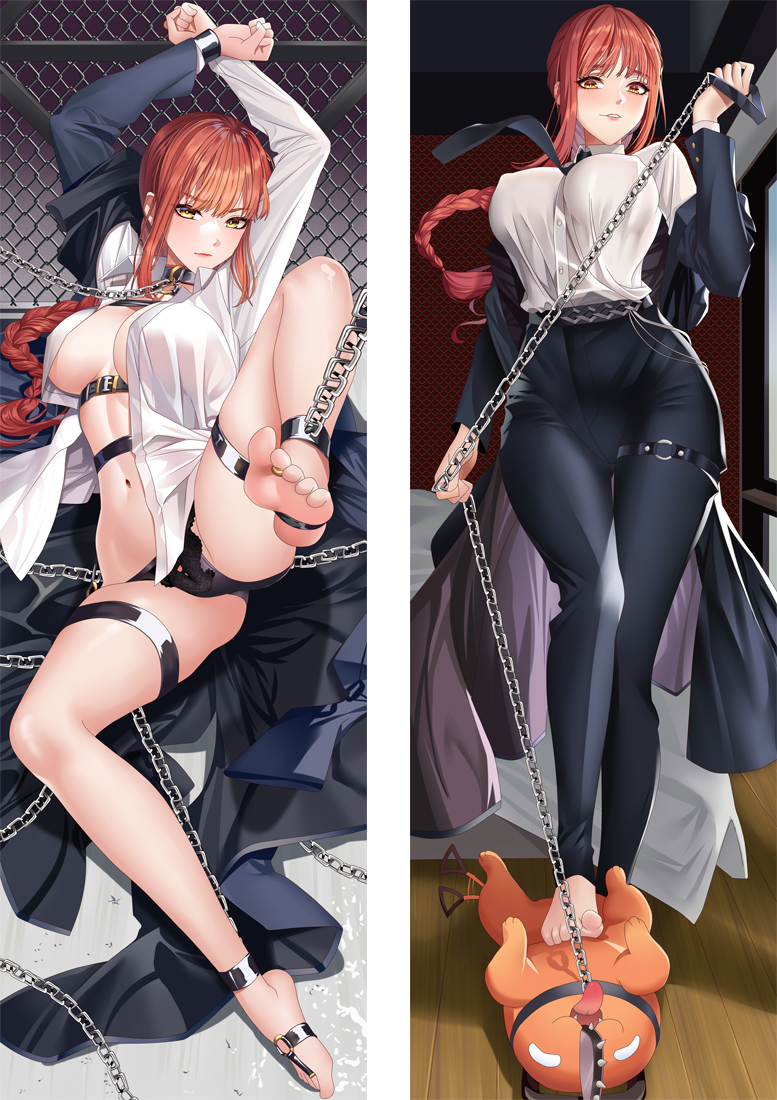 Chainsaw Man Makima Anime Dakimakura Body Pillow Cover