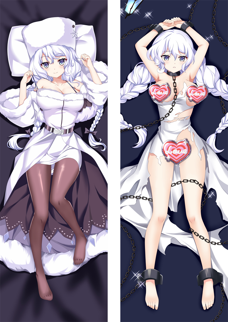 Azur Lane Laffey Anime Dakimakura Body Pillow Cover