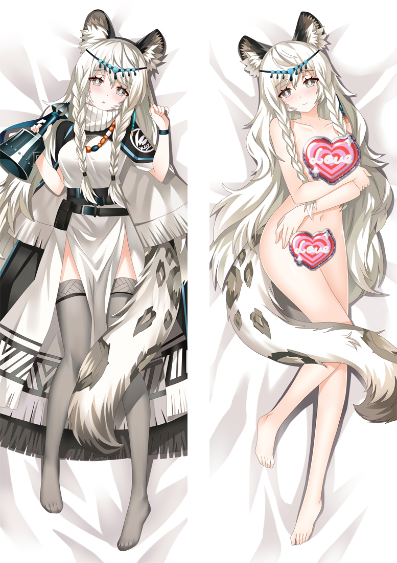 Arknights Anya Silverash Pramanix Anime Dakimakura Body Pillow Cover H3973-B