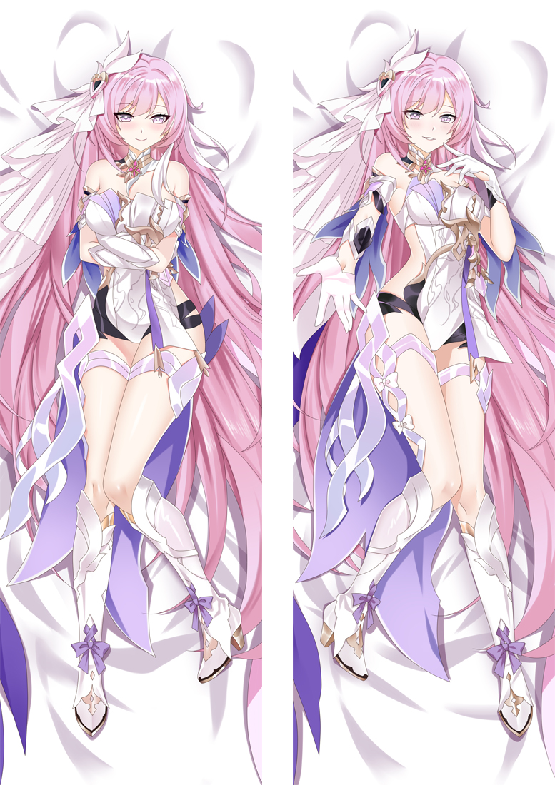 Honkai Impact 3rd Elysia Anime Dakimakura Body Pillow Cover H4202-A