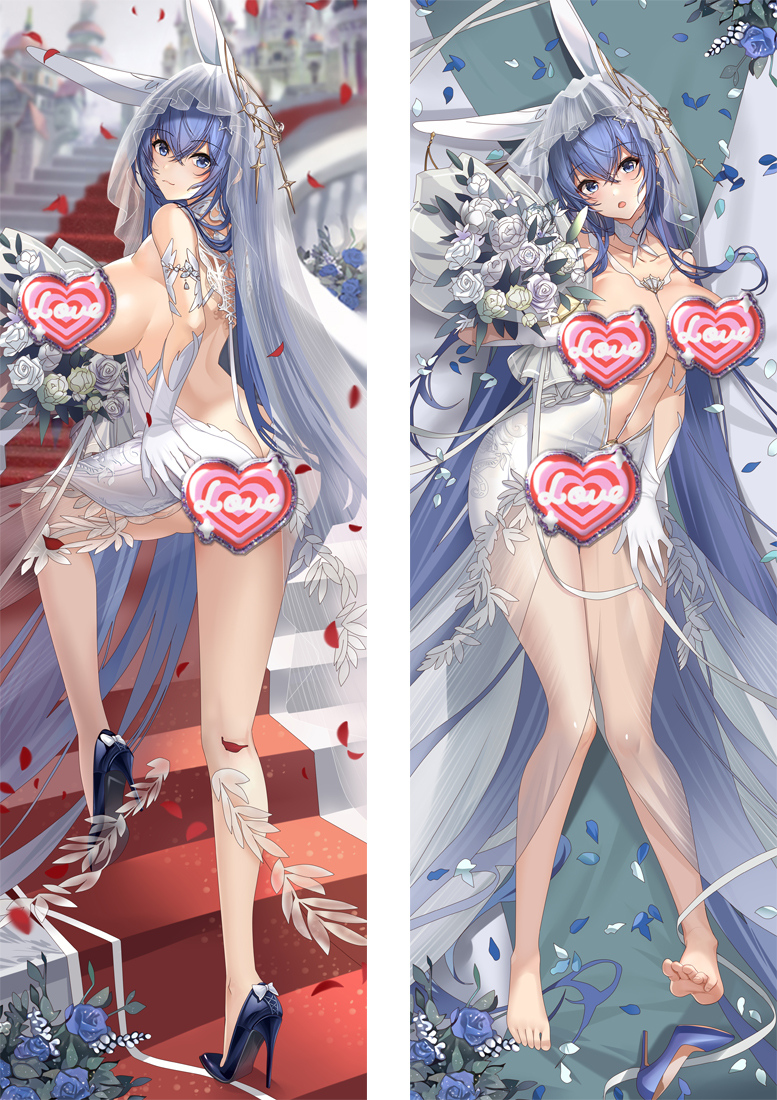 Azur Lane USS NEW JERSEY Anime Dakimakura Body Pillow Cover