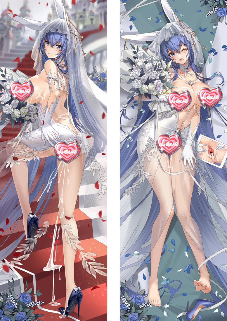 Azur Lane USS NEW JERSEY Anime Dakimakura Body Pillow Cover