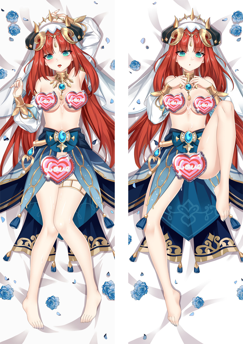 Genshin Impact Nilou Anime Dakimakura Body Pillow Cover