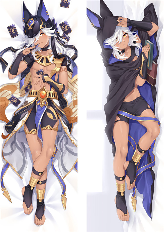 Genshin Impact Cyno Anime Dakimakura Body Pillow Cover