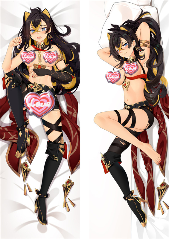 Genshin Impact Dehya Anime Dakimakura Body Pillow Cover