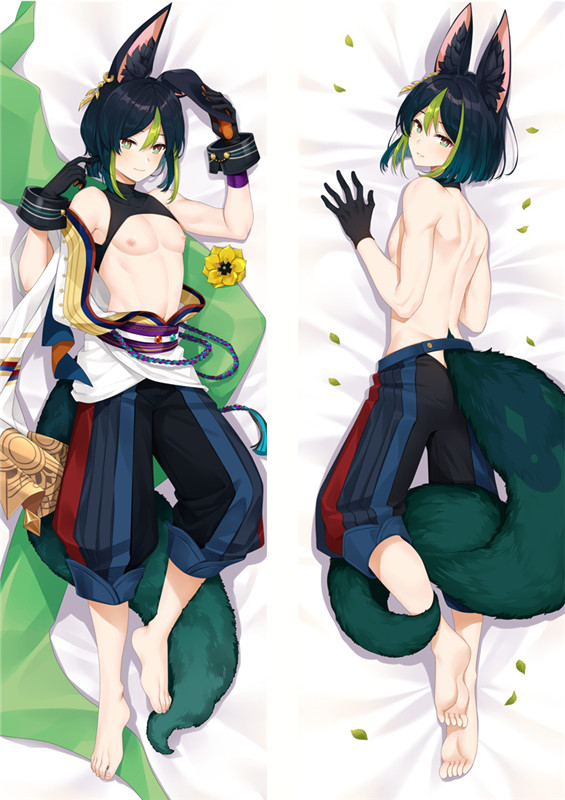 Genshin Impact Tighnari Anime Dakimakura Body Pillow Cover