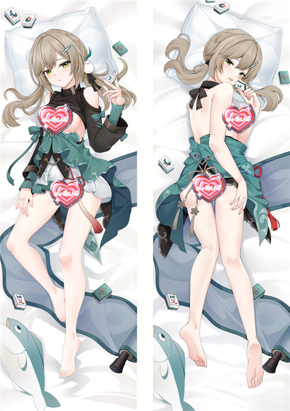 Honkai: Star Rail Qingque Anime Dakimakura Pillow Cover