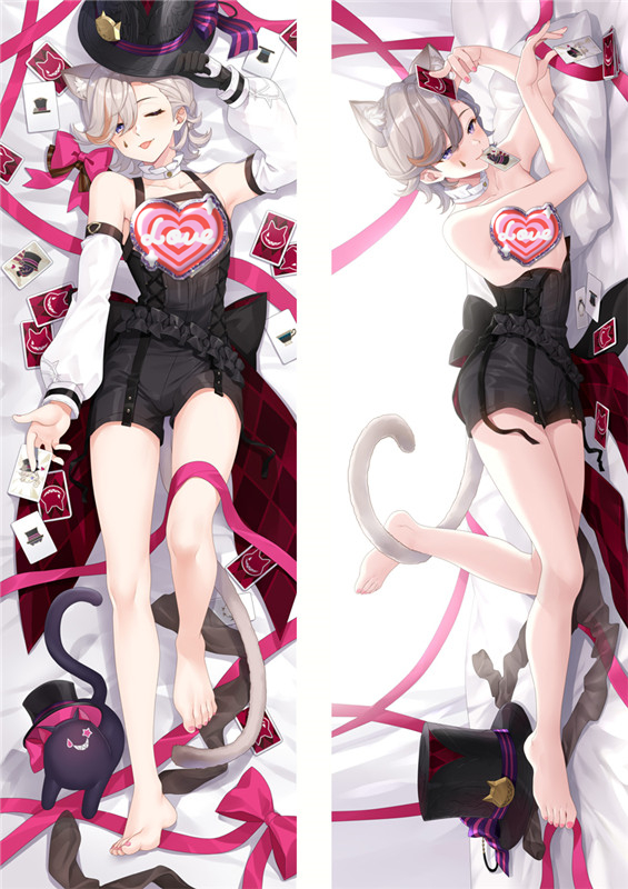 Genshin Impact Lyney Anime Dakimakura Pillow Cover