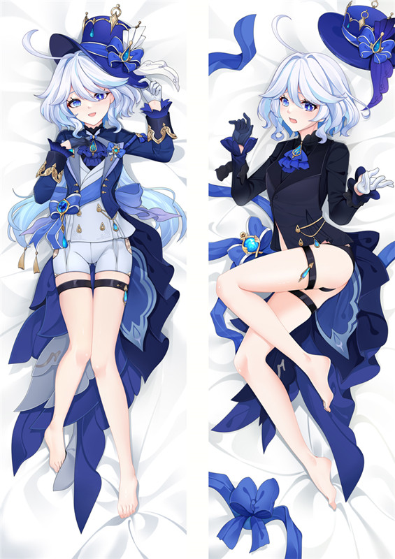 Genshin Impact Furina Anime Dakimakura Pillow Cover