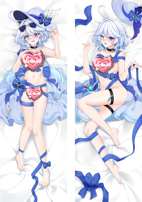 Genshin Impact Furina Anime Dakimakura Pillow Cover