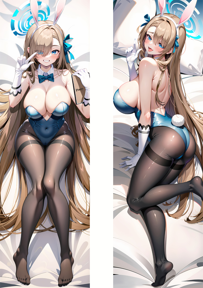 Blue Archive Ichinose Asuna Anime Dakimakura Pillow Cover