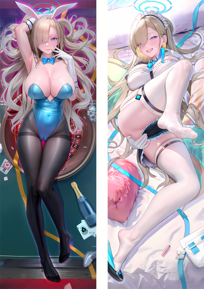 Blue Archive Ichinose Asuna Anime Dakimakura Pillow Cover