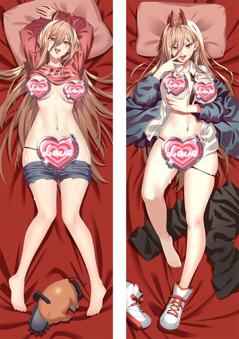 Chainsaw Man Power Anime Dakimakura Body Pillow Cover