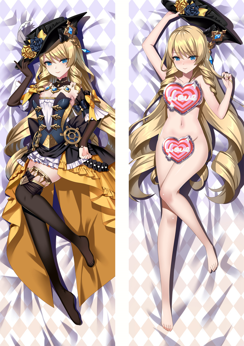 Genshin Impact Navia Anime Dakimakura Pillow Cover