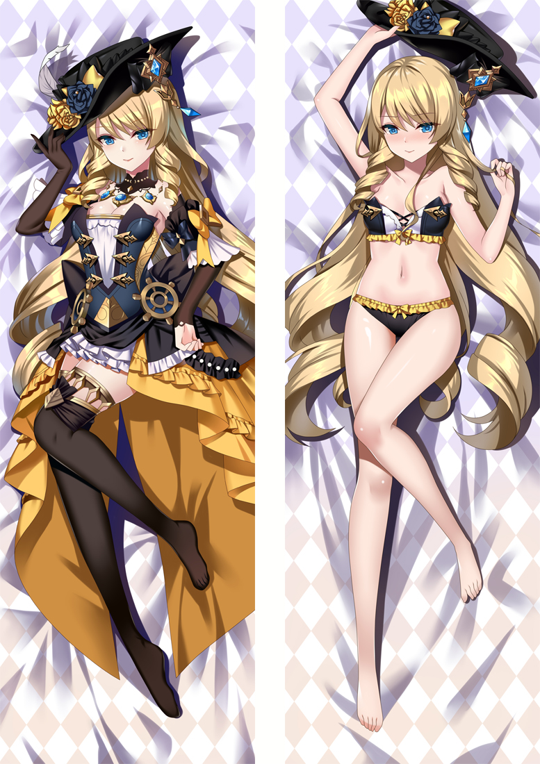 Genshin Impact Navia Anime Dakimakura Pillow Cover